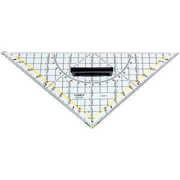 LINEX 2621GH trojúhelník s držátkem - Pravítko