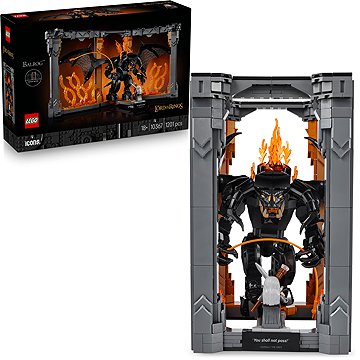 

LEGO® Icons 10367 Knižní zarážka: Pán prstenů – Balrog™
