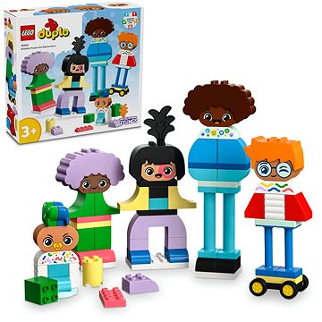 LEGO® DUPLO® 10423 Sestavitelní lidé s velkými emocemi