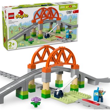 

LEGO® DUPLO® 10426 Železniční most a koleje – rozšiřující sada