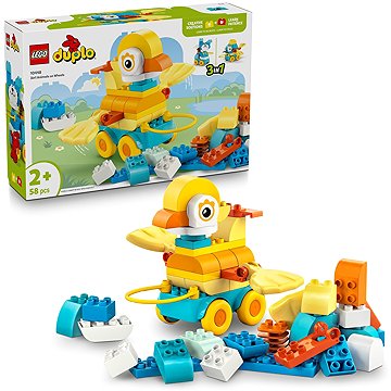 LEGO® DUPLO® 10448 3 v 1: Zvířátka na kolečkách