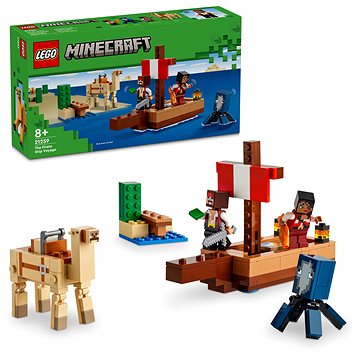

LEGO® Minecraft® 21259 Plavba na pirátské lodi