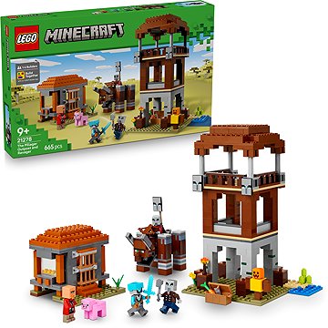 

LEGO® Minecraft® 21278 Základna plenitelů a Ničitel