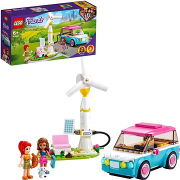LEGO® Friends 41443 Olivia a její elektromobil - LEGO stavebnice