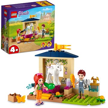 LEGO® Friends 41696 Čištění poníka ve stáji - LEGO stavebnice