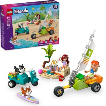 

LEGO® Friends 42641 Dobrodružství se surfujícími psy a skútrem