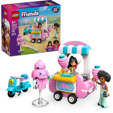

LEGO® Friends 42643 Stánek s cukrovou vatou a skútr