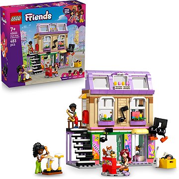 

LEGO® Friends 42653 Obchod s hudebninami a byt