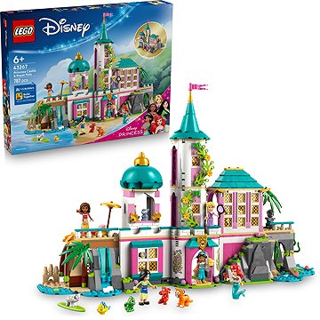 LEGO® - Disney 43267 Hrad princezen a královští domácí mazlíčci