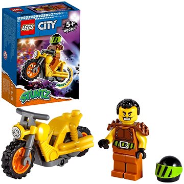 LEGO® City 60297 Demoliční kaskadérská motorka - LEGO stavebnice