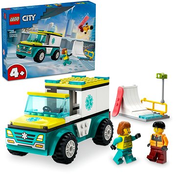 

LEGO® City 60403 Sanitka a snowboardista