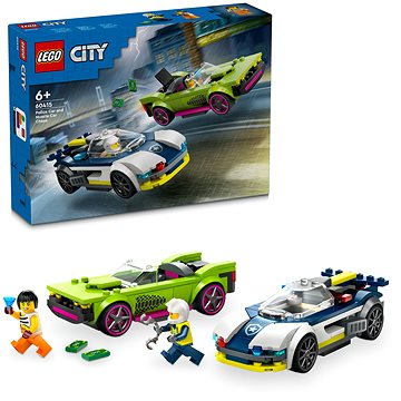 

LEGO® City 60415 Honička policejního auta a sporťáku