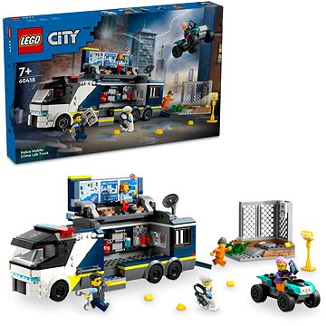 

LEGO® City 60418 Mobilní kriminalistická laboratoř policistů