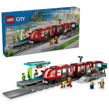 

LEGO® City 60423 Tramvaj a zastávka v centru města