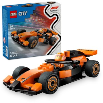 

LEGO® City 60442 Jezdec F1® se závodním vozem McLaren
