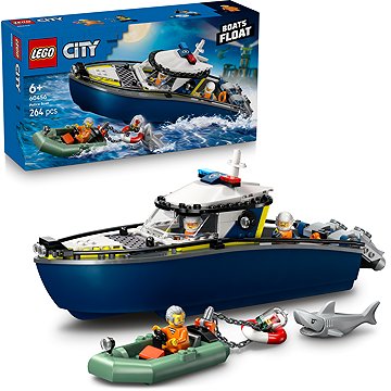 

LEGO® City 60456 Honička v policejní lodi