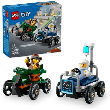 

LEGO® City 60459 Závodní balíček: Letadlo vs. nemocniční lůžko
