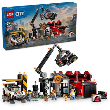 

LEGO® City 60472 Vrakoviště s auty