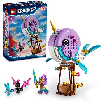 

LEGO® DREAMZzz™ 71472 Izzie a její horkovzdušný balón ve tvaru narvala