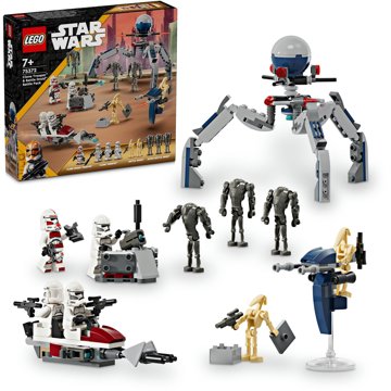 

LEGO® Star Wars™ 75372 Bitevní balíček klonového vojáka a bitevního droida