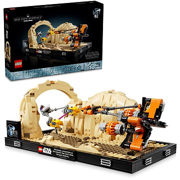 LEGO® Star Wars™ 75380 Závody kluzáků v Mos Espa – diorama