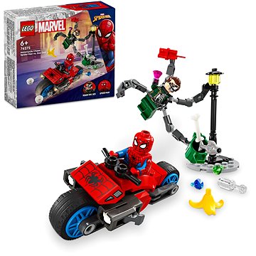 

LEGO® Marvel 76275 Honička na motorce: Spider-Man vs. Doc Ock