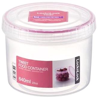 

LOCK DÓZA NA POTRAVINY L&L TWIST KULATÁ 640ML