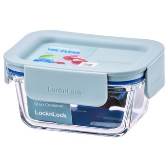 

LocknLock "CLEAR" obdélníková dóza 0,16 l mint