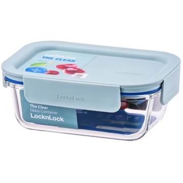 

LocknLock "CLEAR" obdélníková dóza 0,38 l mint