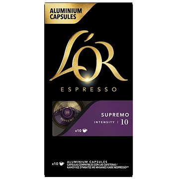 

L'OR Espresso Supremo 10 kapslí pro Nespresso®* Original