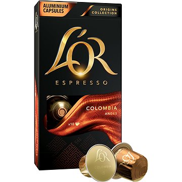 

L'OR Colombia 10ks hliníkových kapslí