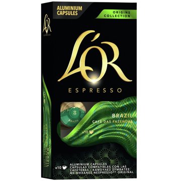 

L'OR Espresso Brazil 10 kapslí