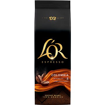 

L'OR Espresso Colombia, zrnková káva, 500g