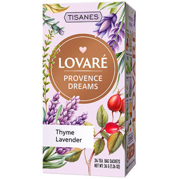 

Lovaré Provence Dreams bylinný čaj, 36 g, 24 sáčků