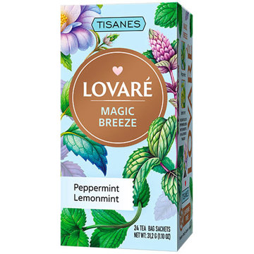 

Lovaré Magic Breeze bylinný čaj 31,2 g, 24 sáčků