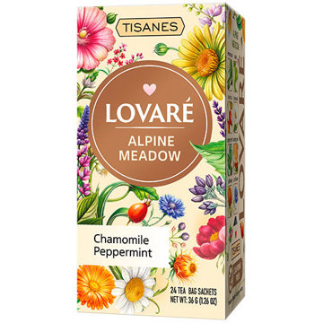 

Lovaré Alpine Meadow bylinný čaj 36 g, 24 sáčků