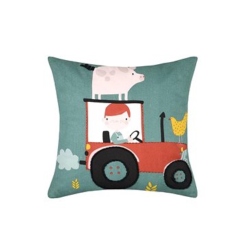 

Lovely Casa Dětský polštář traktor Tom 40 × 40 cm