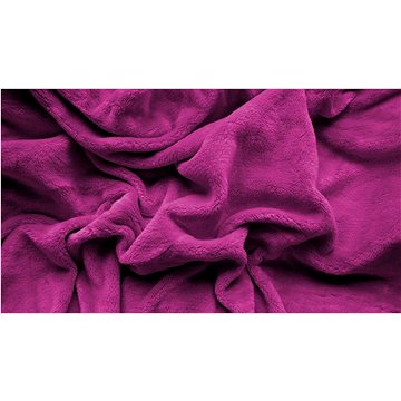 

TEXTILOMANIE Prostěradlo mikroplyš 90 × 200 cm purpurové