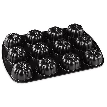 

NORDIC WARE Forma na mini bábovky 12 ks grafitová