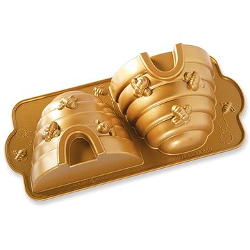 

NORDIC WARE Dortová forma VČELÍ ÚL zlatá