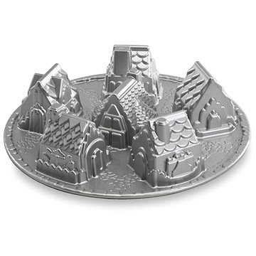

NORDIC WARE Forma na šest malých bábovek VESNIČKA stříbrná