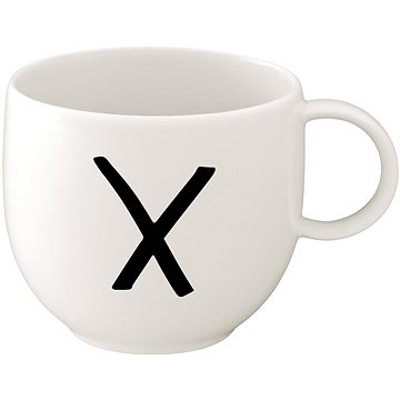 

VILLEROY & BOCH Hrnek s písmenkem X