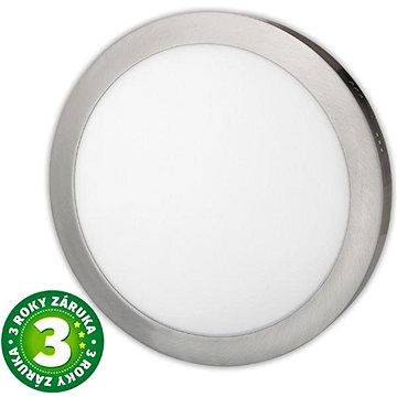 

Avide přisazený LED panel 24W denní kruhový matný chrom