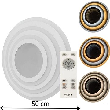 

Avide LED stropní Avide Noah 3D 50cm 76W