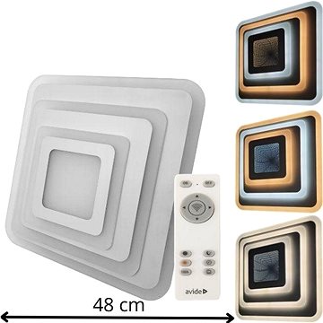 

Avide LED stropní Avide Nansy 3D 50cm 81W