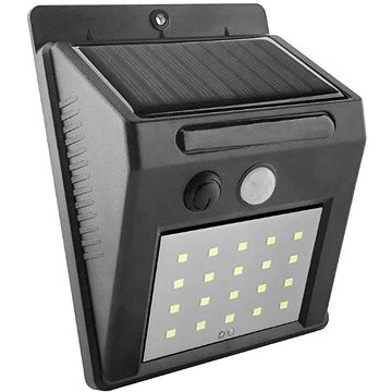

Entac Venkovní solární světlo - LED reflektor s čidlem pohybu 2W 200lm, denní