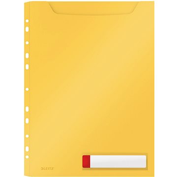 

LEITZ Cosy A4, PP, netransparentní, žlutá, 3 ks