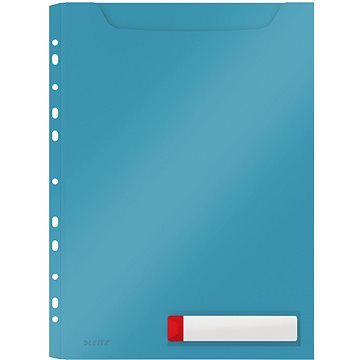 

LEITZ Cosy A4, PP, netransparentní, modrá, 3 ks