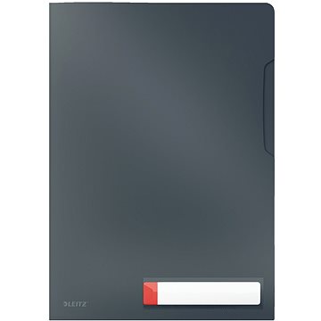 

LEITZ Cosy A4, 200 mic, šedá, 3 ks