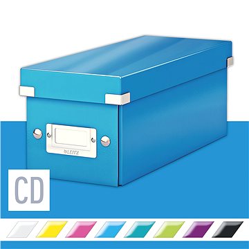 

LEITZ WOW Click & Store CD 14.3 x 13.6 x 35.2 cm, modrá